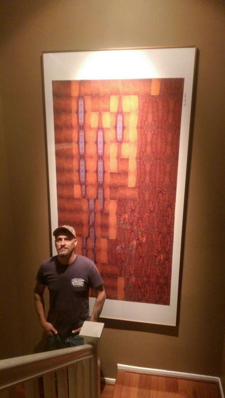 self with Mosaic Photograph Artworks