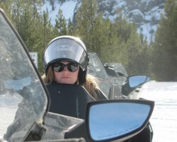 MY  DAUGHTER,  BEING  EVER  SO  BEAUTIFUL.   WEST  YELLOWSTONE,  MONTANA