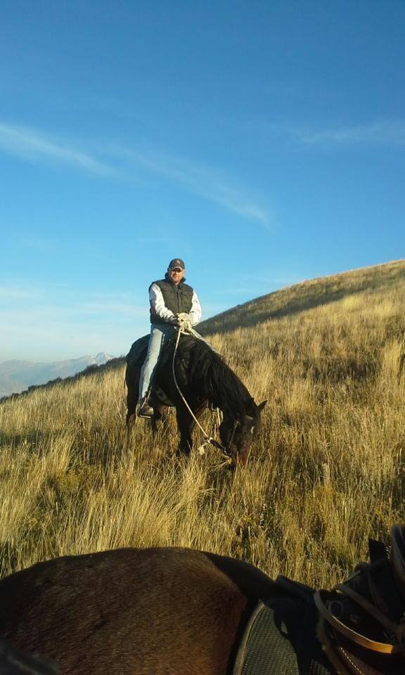 RIDING  ON  THE  OQUIRRH  MOUNTAIN  RANGE